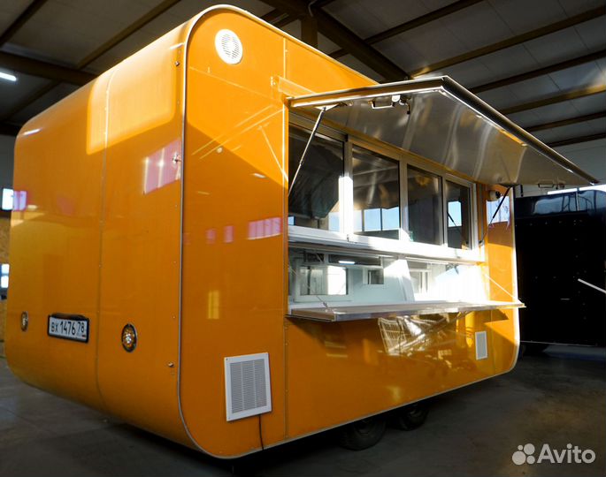 Фудтрак, торговый прицеп, автолавка