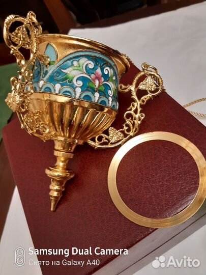 Лампадка старинная