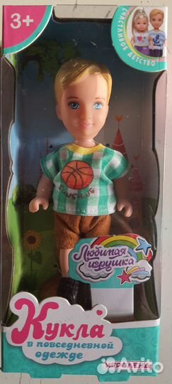 Кукла шарнирная 16 см