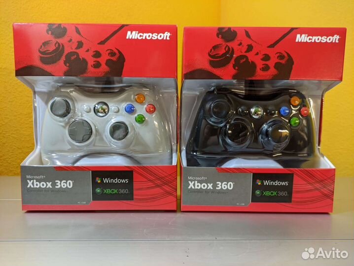 Новый xbox 360 джойстик проводной