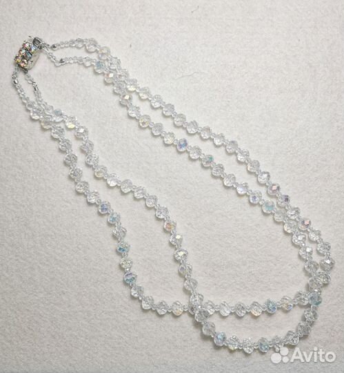 Бусы хрусталь Чехия