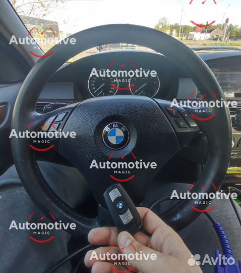 Ключ BMW X1 X5 X6, 1 3 5 6 серия, с привязкой