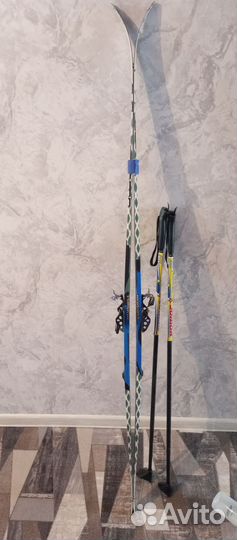 Лыжи беговые детские 170 с ботинками