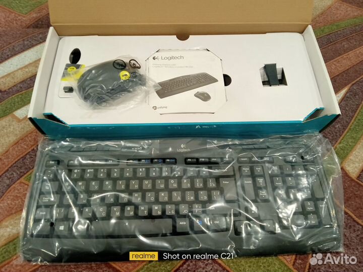 Новый комплект Logitech Wireless Combo MK330