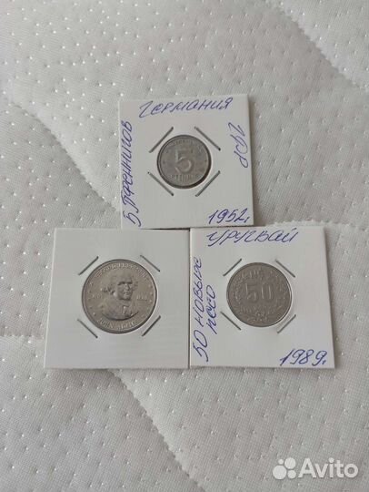 Монеты разных стран