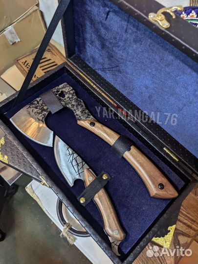 Подарочный набор для мужчин топор для мяса и дров