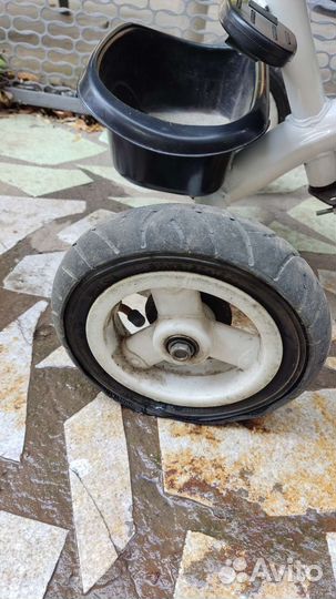 Детский велосипед с родительской ручкой