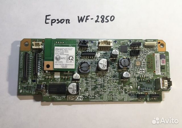 Плата Epson WF-2850 форматер главная материнская