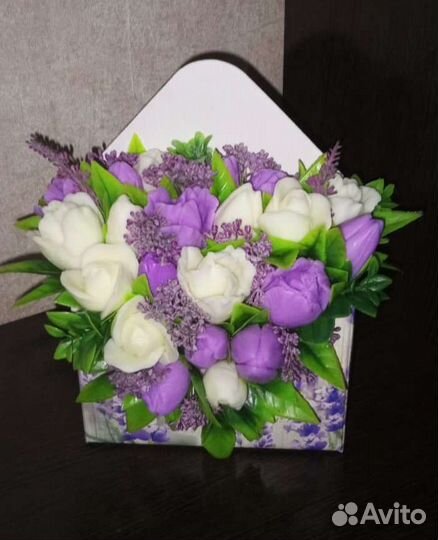 Букеты из мыла ручной работы