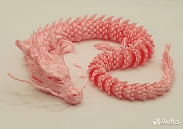 Дракон игрушка с усами