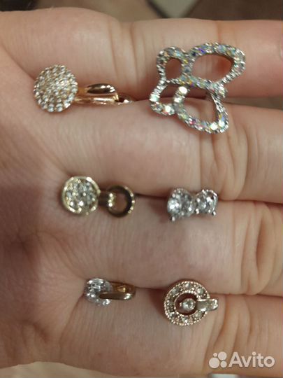 Серьги и кулоны