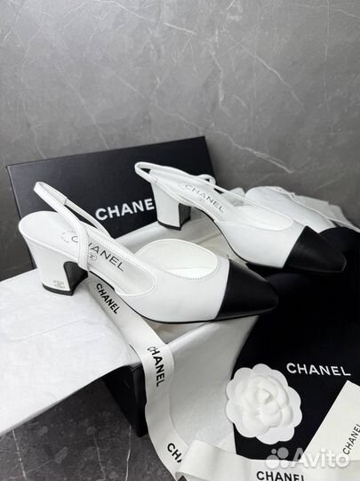 Туфли слингбэки chanel
