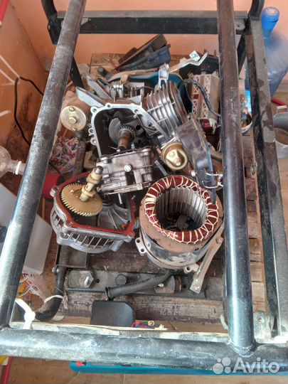 Бензогенератор на запчасти