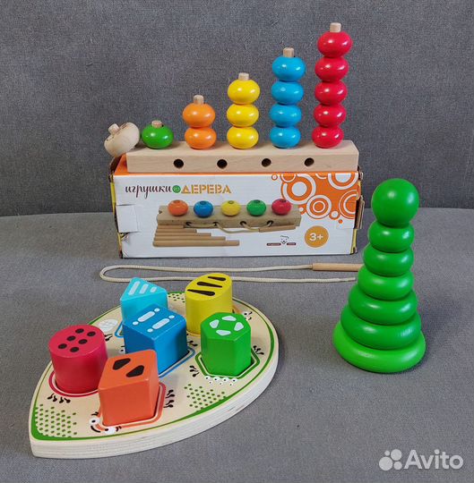 Развивающие игрушки пакетом