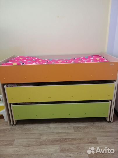 3х ярусная кровать