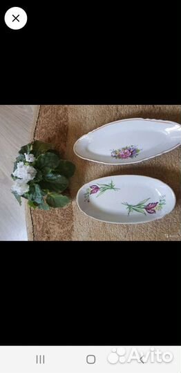 Ваза конфетница на ножке СССР