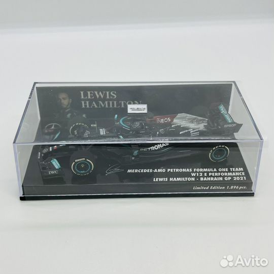 L.Hamilton Mercedes-AMG F1 2021 Minichamps 1:43