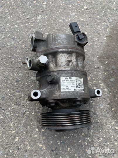 Компрессор кондиционера Skoda Octavia A7