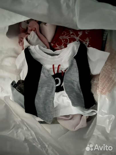 Детские вещи пакетом от 0 до 3