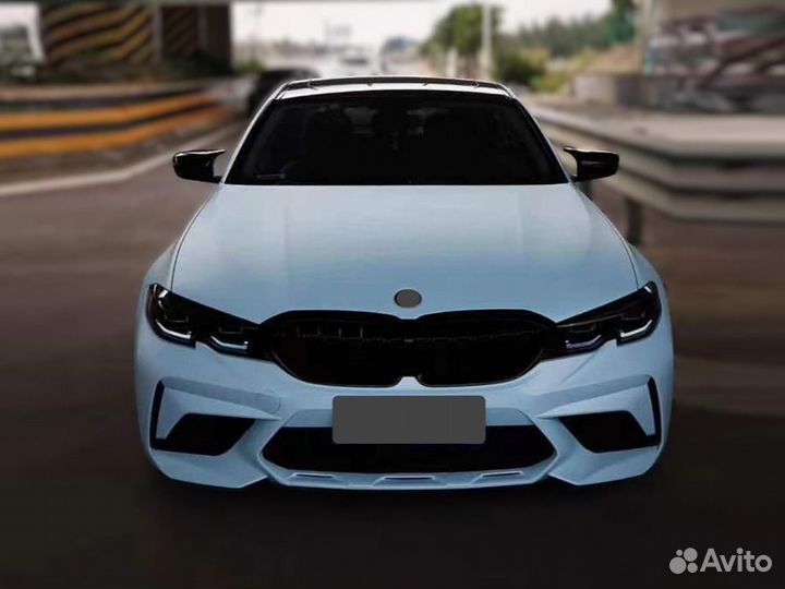 Передний бампер М3 CS-Look на BMW 3 G20