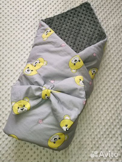 Плед на выписку из роддома