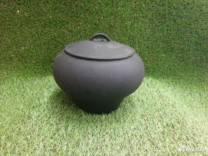 Чугунок, горшок чугунный 4 литра