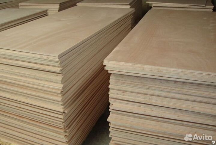 Фанера фк / фсф береза 4-21мм