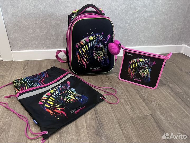 Школьный рюкзак Berlingo+мешок для обуви