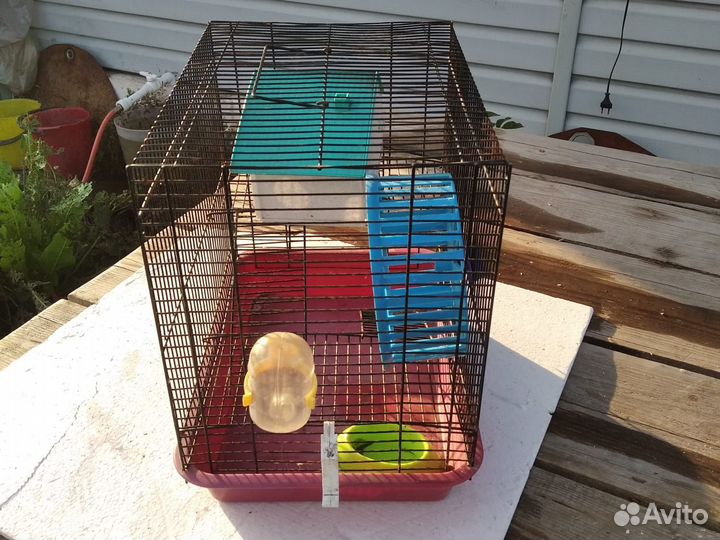 Клетка для хомяков и других грызунов