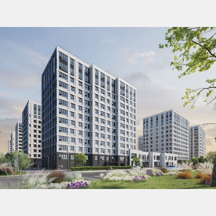 1-к. квартира, 60,6 м², 10/13 эт.