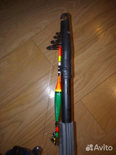 Спиннинг телескопический с катушкой 1.8м - 4.5м