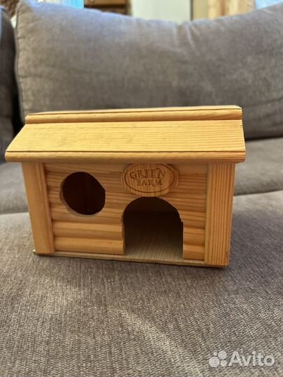 Миска для кошек с поильником, домик для грызунов