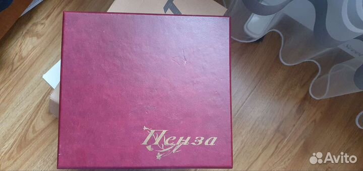 Набор серебряных столовых приборов