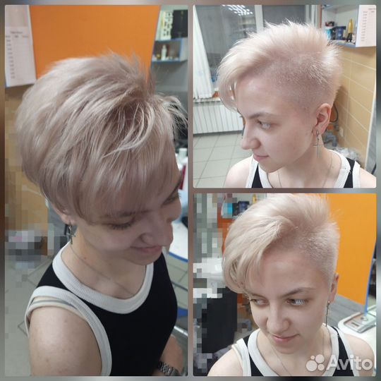 Окрашивание волос,стрижки,лечение