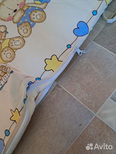 Бортики в кроватку новые