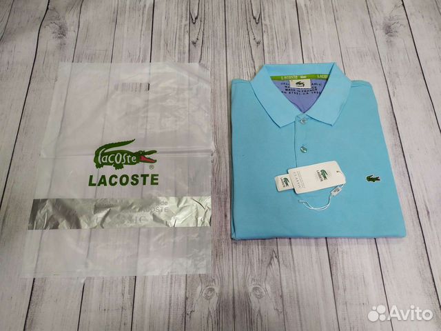 Поло Lacoste + подарочный пакет объявление продам