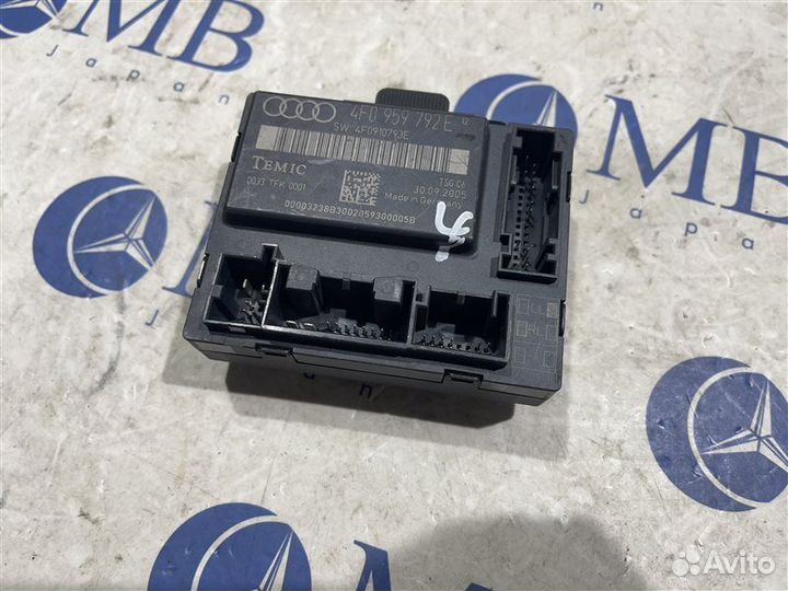 Блок управления двери передний левый Audi A6 C6