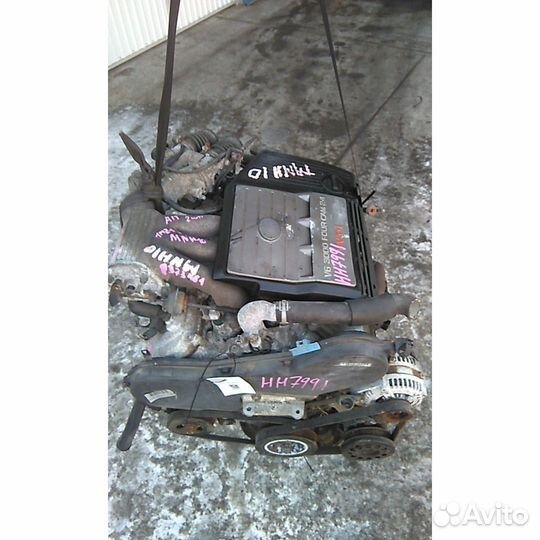 Двигатель двс с навесным toyota alphard MNH10 1MZ