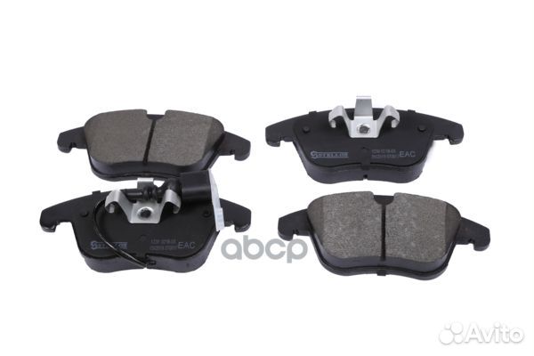 Колодки дисковые передние с антискр. пл. VW Tig