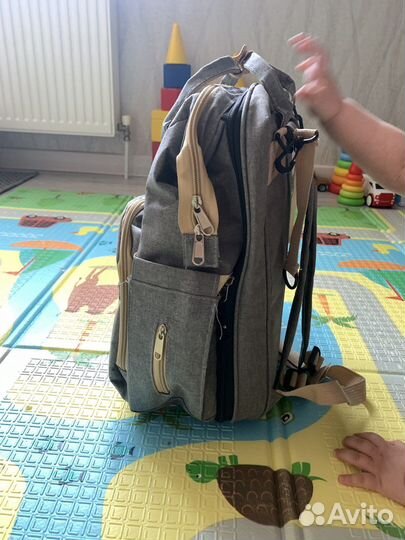 Рюкзак для мам с кроваткой