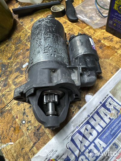 Стартер на audi 80 b 3