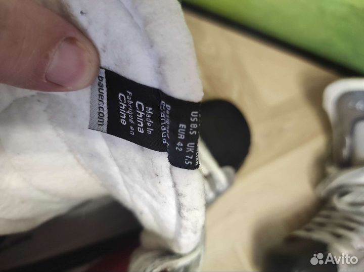 Хоккейные коньки bauer vapor