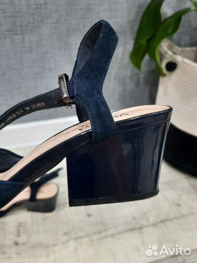 Босоножки женские 36 натуральная замша