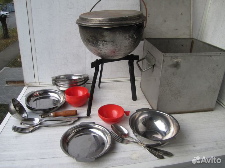 Дорожный набор посуды