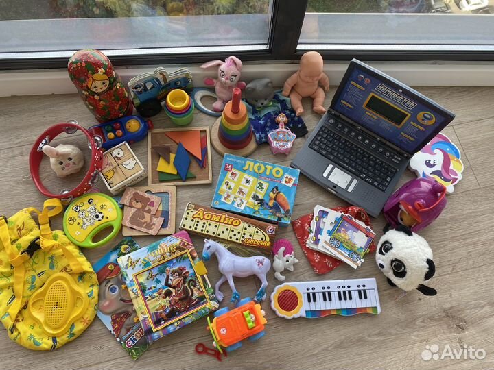 Детские игрушки пакетом