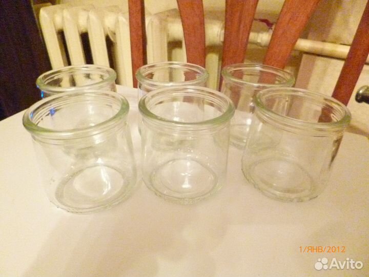 Стеклянные баночки