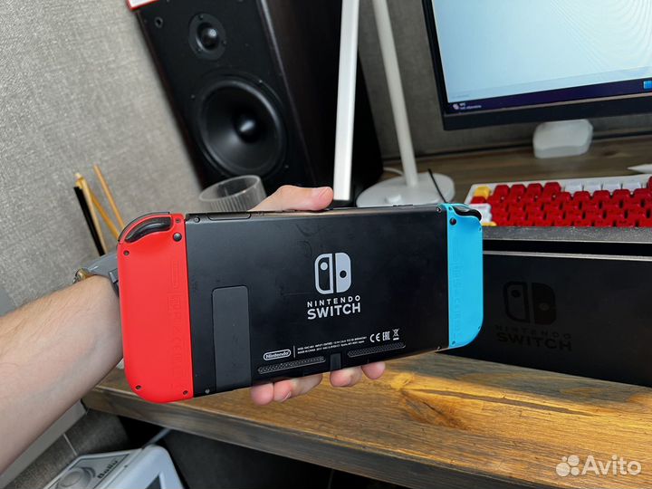 Nintendo switch 128gb rev 1 прошитая