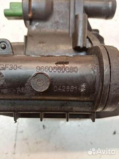 Корпус термостата Peugeot 407 2007 9660660380