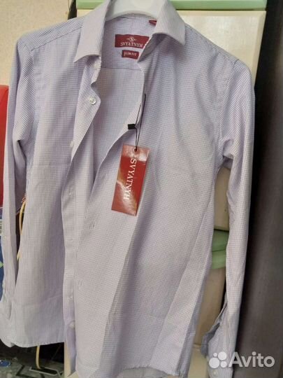 Новые рубашки для мальчика 134,140