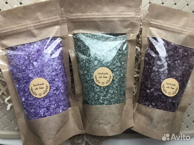 Мерцаюшая соль для ванн